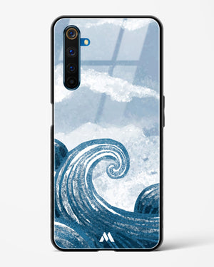 Making Waves Glass Case Phone Cover (Realme)