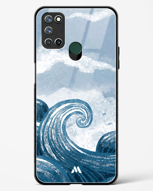 Making Waves Glass Case Phone Cover (Realme)