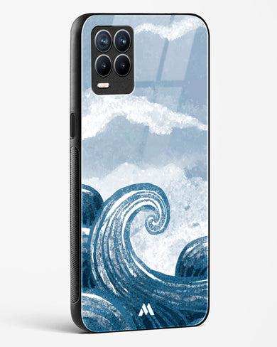 Making Waves Glass Case Phone Cover-(Realme)