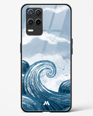 Making Waves Glass Case Phone Cover-(Realme)