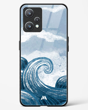 Making Waves Glass Case Phone Cover-(Realme)