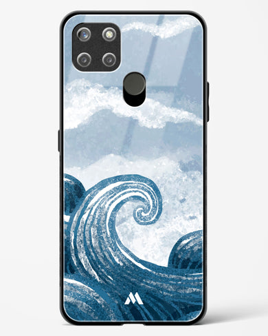 Making Waves Glass Case Phone Cover (Realme)