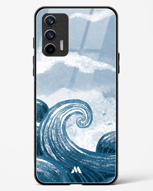 Making Waves Glass Case Phone Cover (Realme)