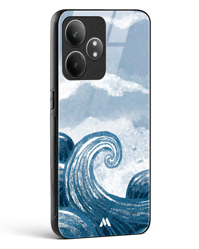 Making Waves Glass Case Phone Cover (Realme)