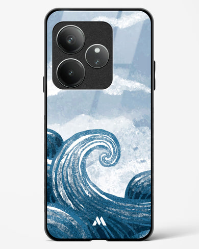 Making Waves Glass Case Phone Cover (Realme)