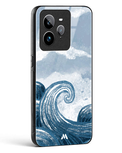 Making Waves Glass Case Phone Cover (Realme)