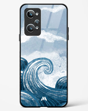 Making Waves Glass Case Phone Cover (Realme)