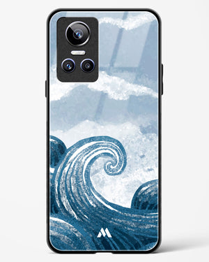 Making Waves Glass Case Phone Cover-(Realme)