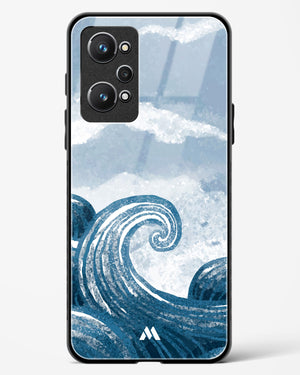 Making Waves Glass Case Phone Cover (Realme)