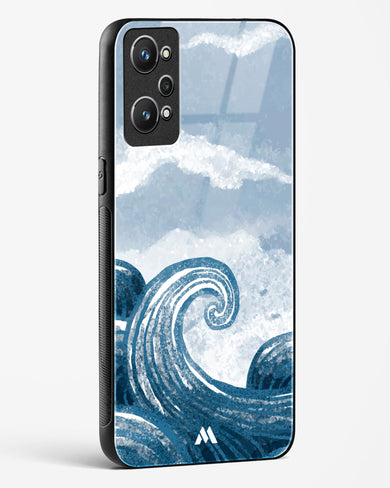 Making Waves Glass Case Phone Cover-(Realme)