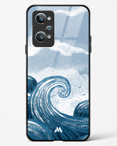 Making Waves Glass Case Phone Cover (Realme)