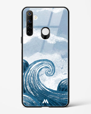 Making Waves Glass Case Phone Cover-(Realme)