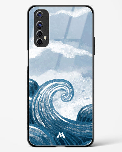 Making Waves Glass Case Phone Cover-(Realme)