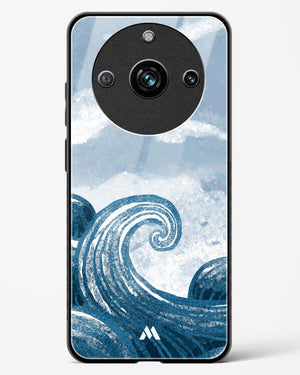 Making Waves Glass Case Phone Cover (Realme)