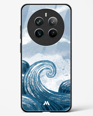 Making Waves Glass Case Phone Cover (Realme)