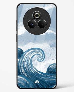 Making Waves Glass Case Phone Cover (Realme)