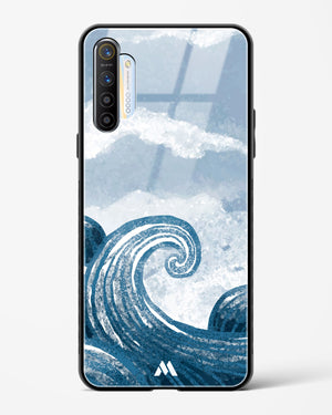 Making Waves Glass Case Phone Cover (Realme)
