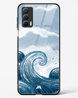 Making Waves Glass Case Phone Cover-(Realme)