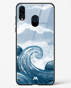 Making Waves Glass Case Phone Cover-(Samsung)