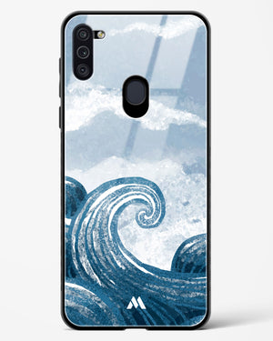 Making Waves Glass Case Phone Cover-(Samsung)