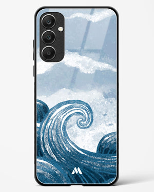 Making Waves Glass Case Phone Cover (Samsung)