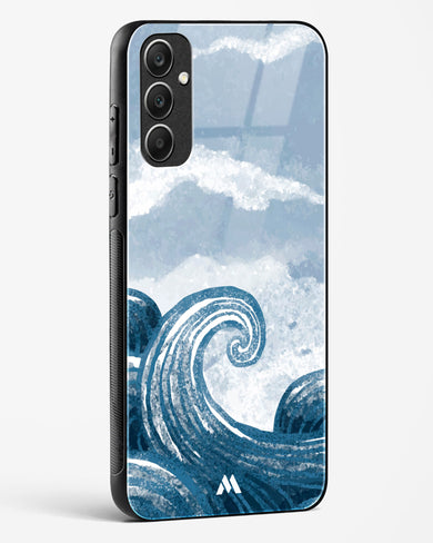 Making Waves Glass Case Phone Cover (Samsung)