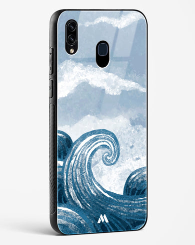 Making Waves Glass Case Phone Cover (Samsung)