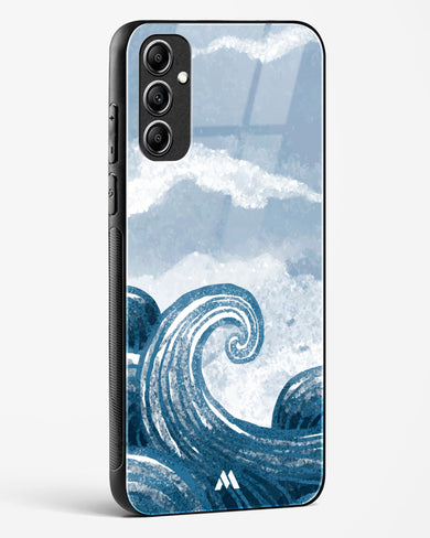 Making Waves Glass Case Phone Cover (Samsung)