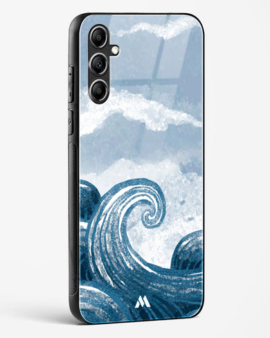 Making Waves Glass Case Phone Cover-(Samsung)