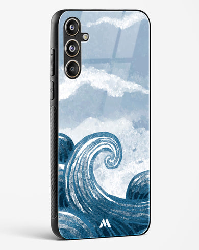 Making Waves Glass Case Phone Cover (Samsung)