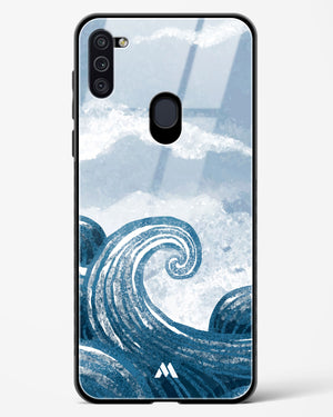 Making Waves Glass Case Phone Cover (Samsung)