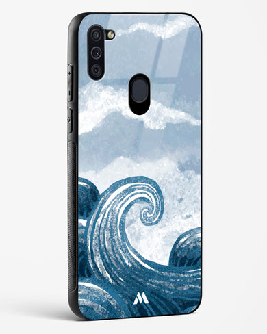 Making Waves Glass Case Phone Cover (Samsung)