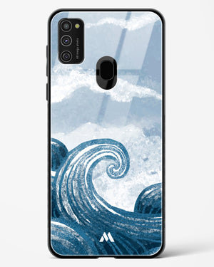 Making Waves Glass Case Phone Cover-(Samsung)