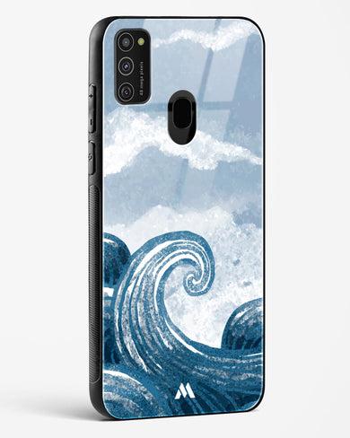 Making Waves Glass Case Phone Cover (Samsung)