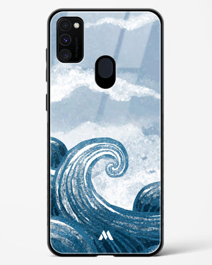 Making Waves Glass Case Phone Cover (Samsung)