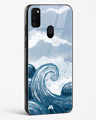 Making Waves Glass Case Phone Cover (Samsung)
