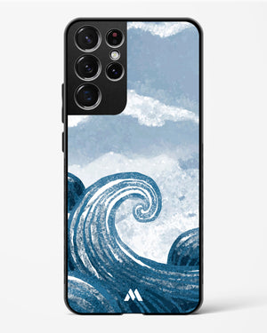 Making Waves Glass Case Phone Cover-(Samsung)