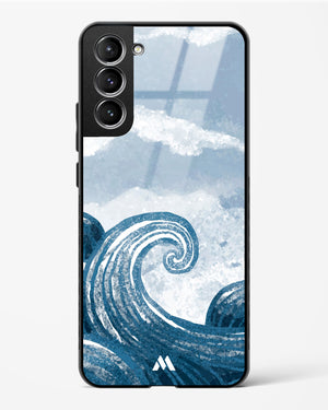 Making Waves Glass Case Phone Cover-(Samsung)