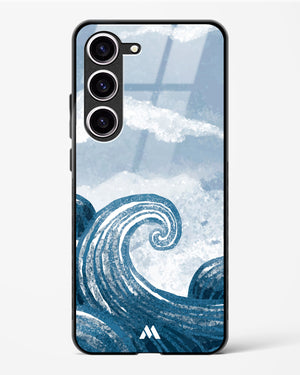 Making Waves Glass Case Phone Cover (Samsung)