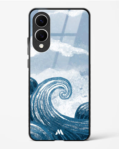 Making Waves Glass Case Phone Cover (Samsung)
