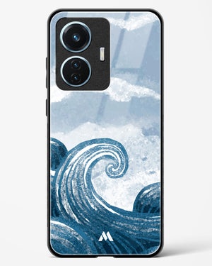Making Waves Glass Case Phone Cover (Vivo)