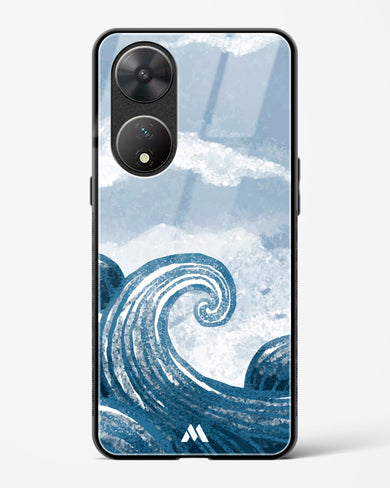 Making Waves Glass Case Phone Cover-(Vivo)