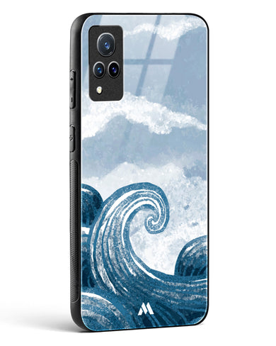 Making Waves Glass Case Phone Cover-(Vivo)