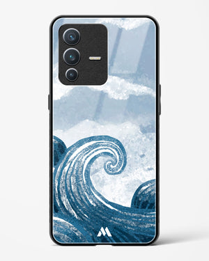 Making Waves Glass Case Phone Cover (Vivo)