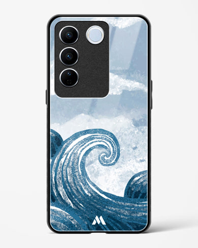 Making Waves Glass Case Phone Cover-(Vivo)