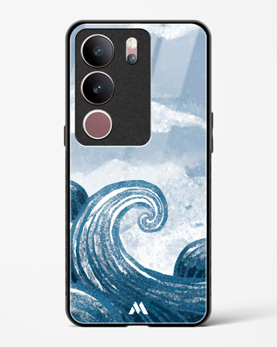 Making Waves Glass Case Phone Cover (Vivo)