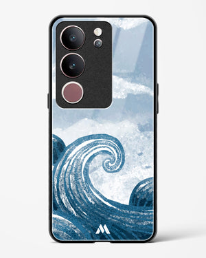 Making Waves Glass Case Phone Cover (Vivo)
