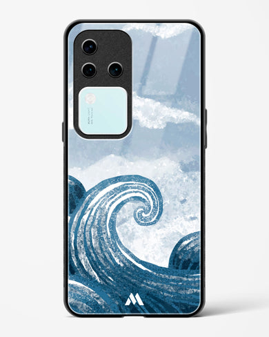 Making Waves Glass Case Phone Cover (Vivo)