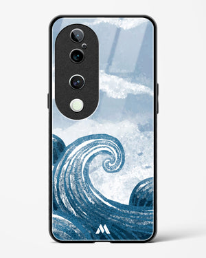 Making Waves Glass Case Phone Cover (Vivo)