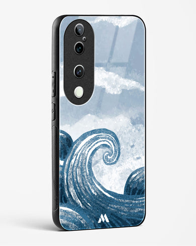 Making Waves Glass Case Phone Cover (Vivo)